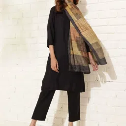 Fabindia Beige Printed Dupatta image 2