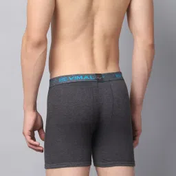 Vimal Jonney Multicolor Cotton comfort fit Trunks Pack of 3 image 2