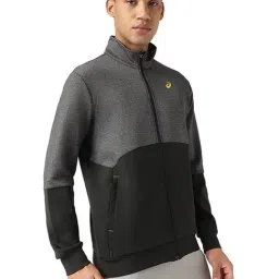 Asics Black Regular Fit Sports Jacket image 4