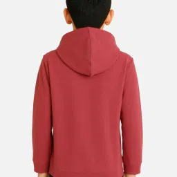 Cavio Kids Rust Printed Full Sleeves T-Shirt image 2