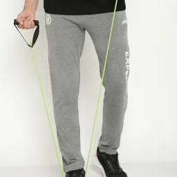 Octave Heather Cotton Regular Fit Printed Trackpants-picture-29