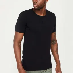 BOSSINI Black Regular Fit T-Shirt-picture-23