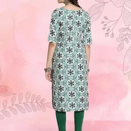 Ethnic basket Women Pack Of 2 Multicoloured Crepe Kurtas image 2