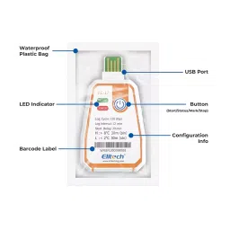 Elitech RC-17 Single Use Disposable Temperature Data Logger for Food Storage image 3