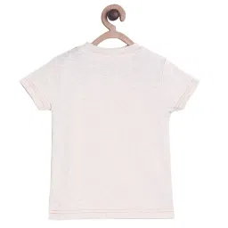 MINIKLUB Boys Cream Printed T-Shirt image 2