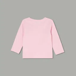 Juniors by Lifestyle Girls Pink Cotton Printed Full Sleeves image 2