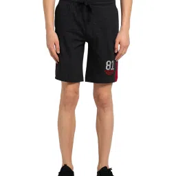 Van Heusen Dark Grey Regular Fit Shorts image 1