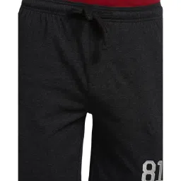 Van Heusen Dark Grey Regular Fit Shorts image 4