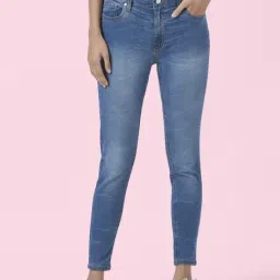 People by Pantaloons Blue Mid Rise Jeans-picture-36