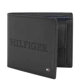 TOMMY HILFIGER Zaros Black Casual Leather Bi-Fold Wallet for Men image 2