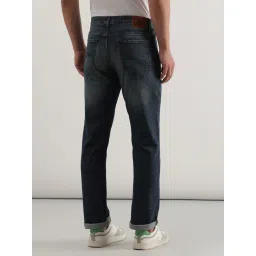Lee Rodeo Dark Blue Regular Fit Lightly Washed Jeans image 2
