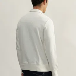 Gant White Regular Fit Sweatshirt image 2