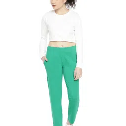 Dollar Missy Green & Fuchsia Elasticated Trousers - Pack of 2 image 4