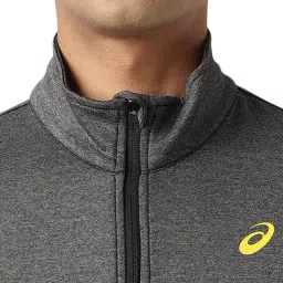 Asics Black Regular Fit Sports Jacket image 5