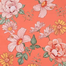 Romee Ethnic Brown & White 144 TC Cotton Queen Sized Bed Sheet with 2 Pillow Covers image 4