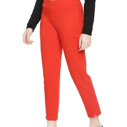 Dollar Missy White & Red Elasticated Trousers - Pack of 2 image 3