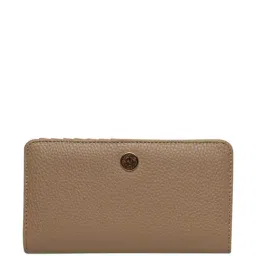 Anne Klein Beige Solid Bi-Fold Wallet For Women-image-5