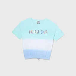 Kappa Blue Regular Fit Printed T-Shirt-picture-33