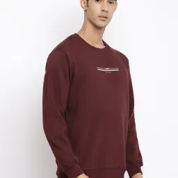 Cantabil Wine Regular Fit Sweatshirt image 3