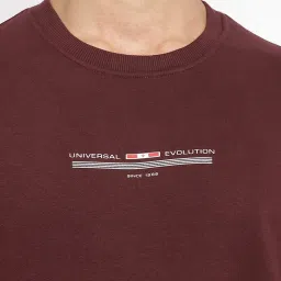 Cantabil Wine Regular Fit Sweatshirt image 4