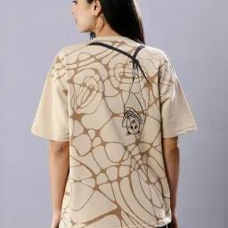 House Of RS Mushroom Printed Oversized T-Shirt image 2