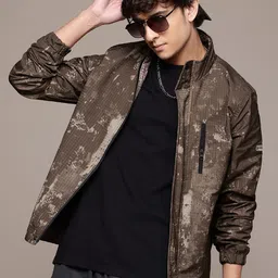 The Roadster Lifestyle Co. Camouflage Print Tailored Jacket image 1