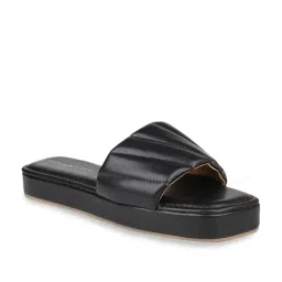 Design Crew Women's Black Casual Sandals image 2