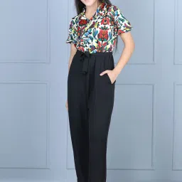 StyleStone Kids Multicolor Printed Jumpsuit image 3