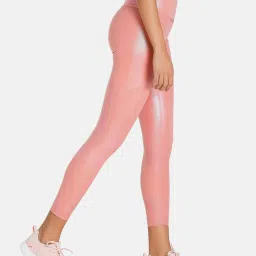 Puma Pink Regular Fit Tights image 4