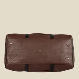 Bern Dark Brown Solid Duffle Bag image 5