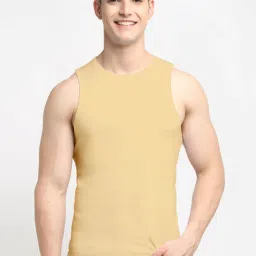 Friskers Multi Cotton Slim Fit Vest - Pack of 2 image 2