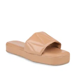 Design Crew Women's Beige Casual Sandals image 2