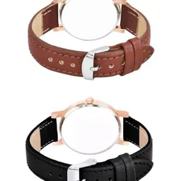 Miss Perfect Women Printed Dial & Leather Straps Analogue Watch Cvv233 image 3