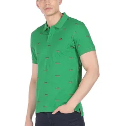 AD by Arvind Green Polo T-Shirt image 3