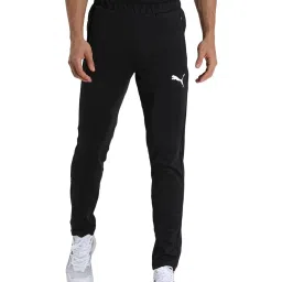 Puma Black Polyester Trackpants image 1