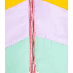 Cherry Crumble By Nitt Hyman Kids Multicolor Quilted Reversible Jacket image 4