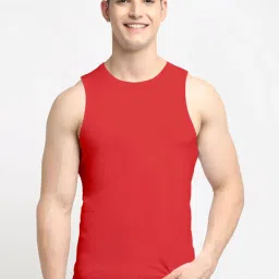 Friskers Multi Cotton Slim Fit Vest - Pack of 2 image 2