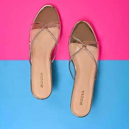 Rocia by Regal Women's Rose Gold Casual Sandals-picture-26