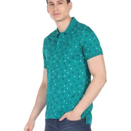 AD by Arvind Blue Polo T-Shirt image 3
