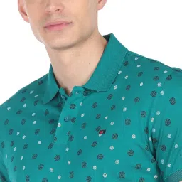 AD by Arvind Blue Polo T-Shirt image 4