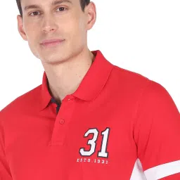 AD by Arvind Red Polo T-Shirt image 4