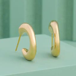 Kushal's Fashion Jewellery Gold Polished Trendy Earrings for Women-picture-45