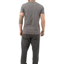 Dcyphr Grey Cotton Regular Fit Joggers image 2