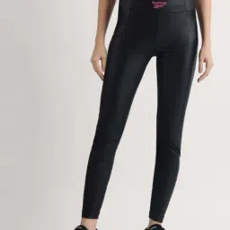Reebok Black Skinny Fit Sports Tights-picture-48