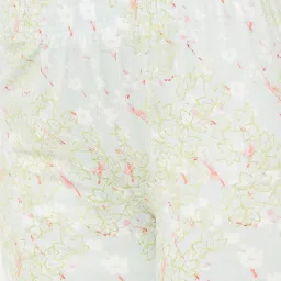 Sweet Dreams Peach & White Cotton Printed Top Short Set image 5