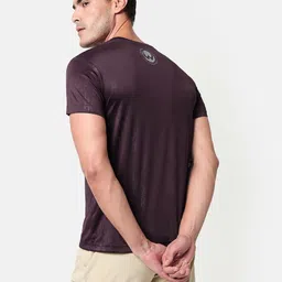 OLWEN Abstract Printed Crew Neck Anti Odour T-Shirt image 4