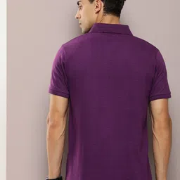 DILLINGER Men Polo Collar Honeycomb Structure T-shirt image 4