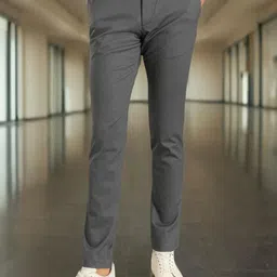 Indian Terrain Men Urban - C Relaxed Fit Mid-Rise Textured Trouser-picture-25