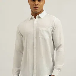 United Colors of Benetton Spread Collar Long Sleeves Casual Shirt-picture-19