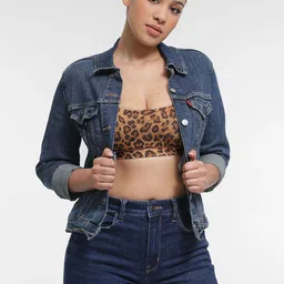 SHOP THE EDIT Animal Bra Medium Coverage image 2